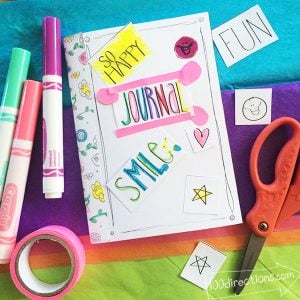 DIY Printable Journal For Kids by 100 Directions