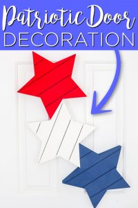 Patriotic Door Decor Anyone Can Make in Minutes - The Country Chic Cottage