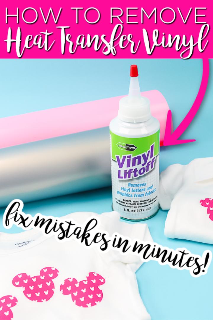 How to Remove Heat Transfer Vinyl - Angie Holden The Country Chic Cottage