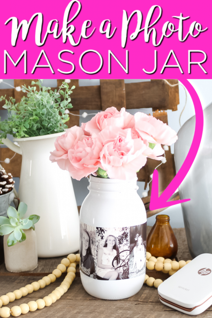 Mason Jar Craft Supply Organizer - Angie Holden The Country Chic Cottage