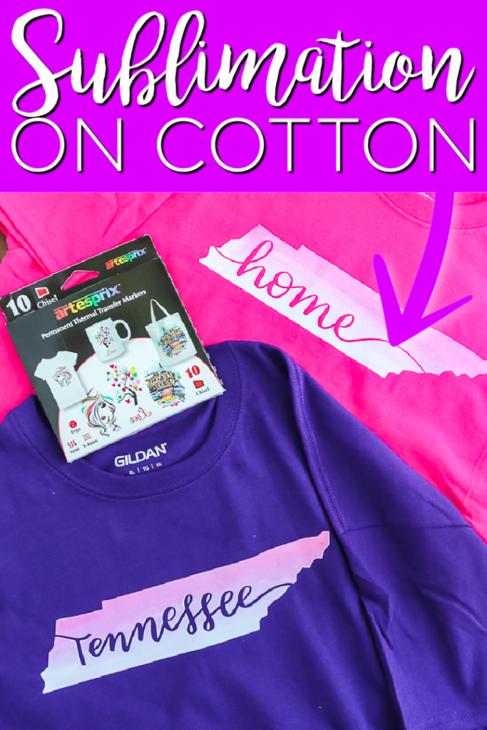 Sublimation on Cotton: 2 Ways to Add Your Designs - Angie Holden The  Country Chic Cottage
