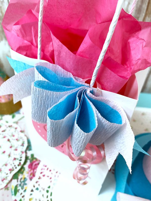 Cute Cutout Cupcake Gift Bag - Angie Holden The Country Chic Cottage