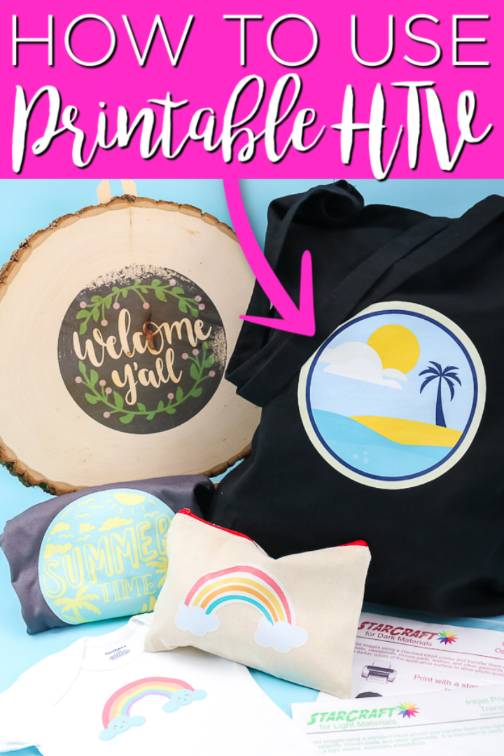 How to Use Printable Heat Transfer Vinyl - Angie Holden The