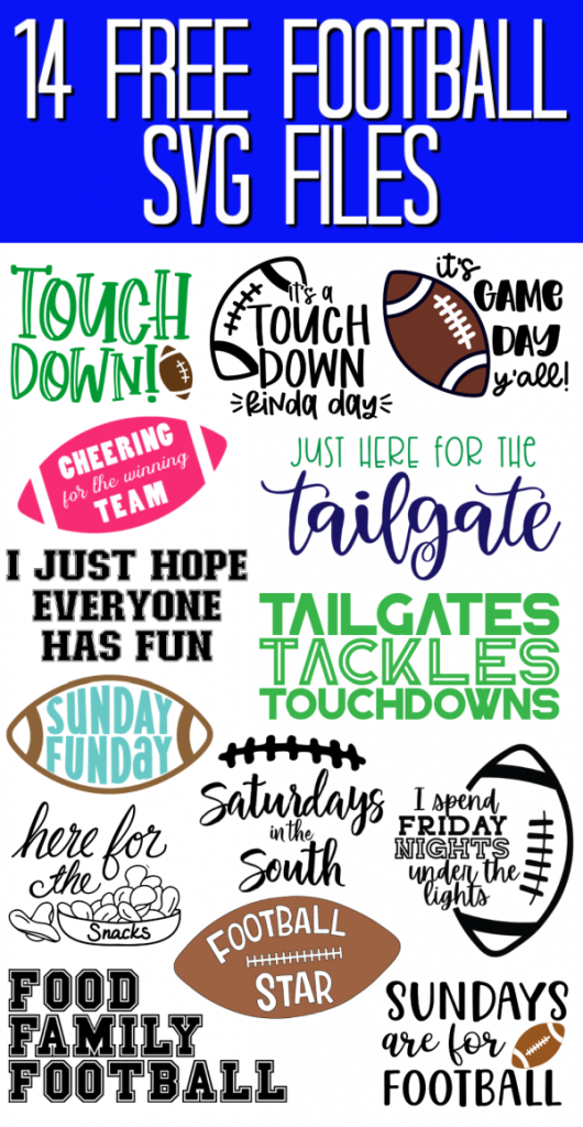 14 Free Football Svg Files For You Angie Holden The Country Chic Cottage 