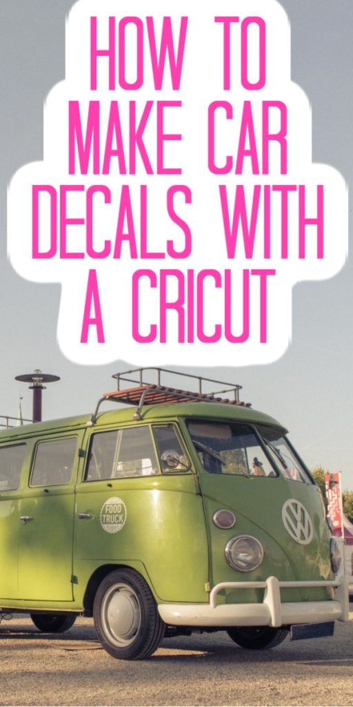 How to make a vinyl car decal with the Cricut Maker - More Than