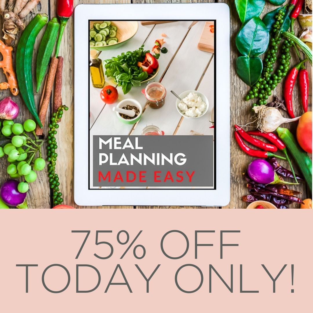 meal planning ebook sale