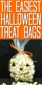 Quick and Easy Halloween Popcorn Bags - The Country Chic Cottage