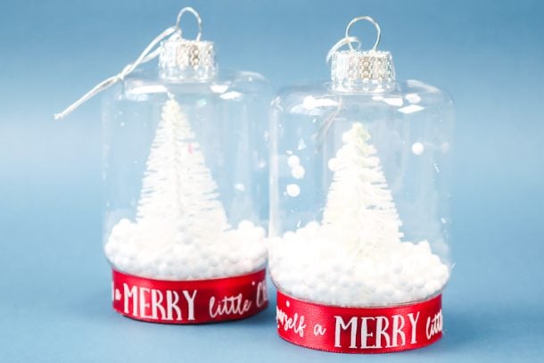 Dollar Store Christmas Crafts You Can Make in Minutes - Angie Holden ...