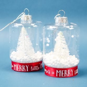 Dollar Store Christmas Crafts You Can Make in Minutes - Angie Holden ...