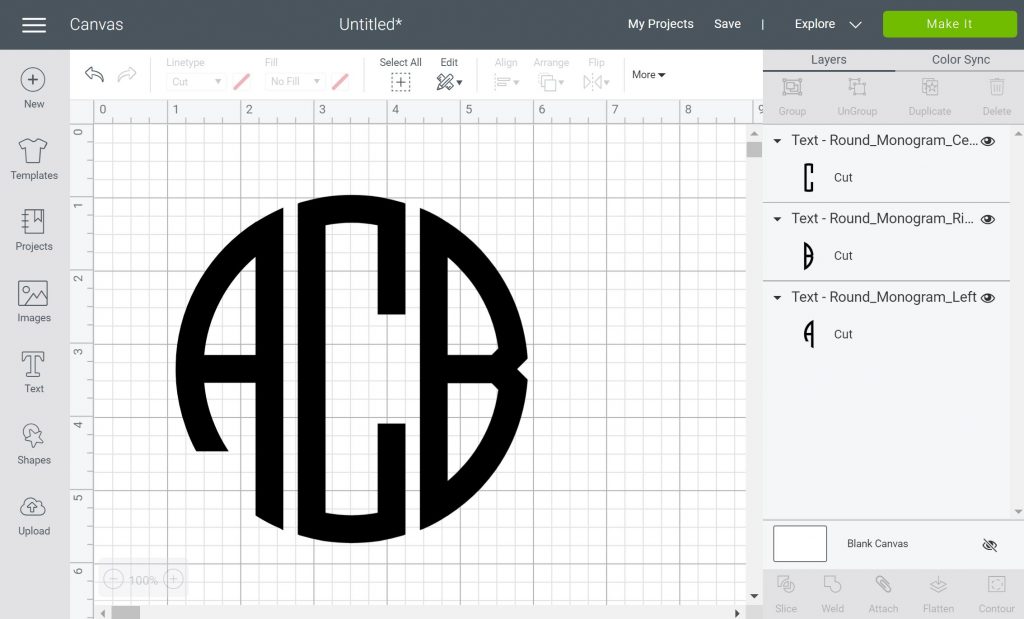 The Best Monogram Fonts and Using Them in a Cricut - The Country Chic ...