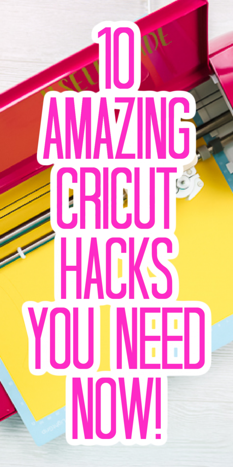 10 Cricut Hacks That You Need Now - Angie Holden The Country Chic Cottage