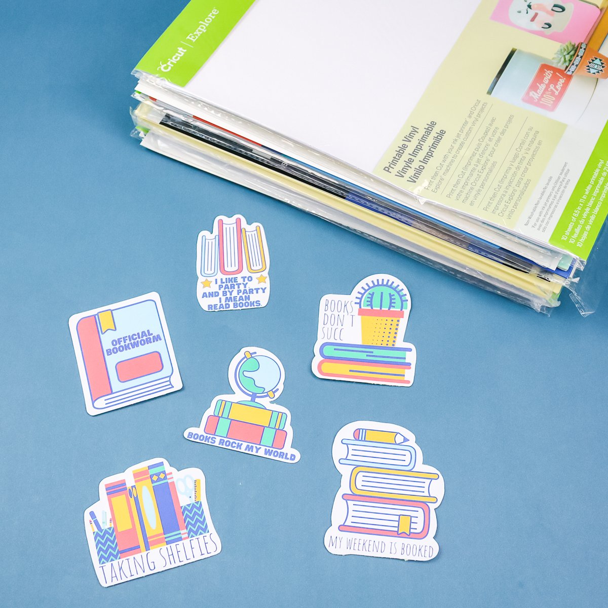 The Best Sticker Paper for a Cricut - Angie Holden The Country