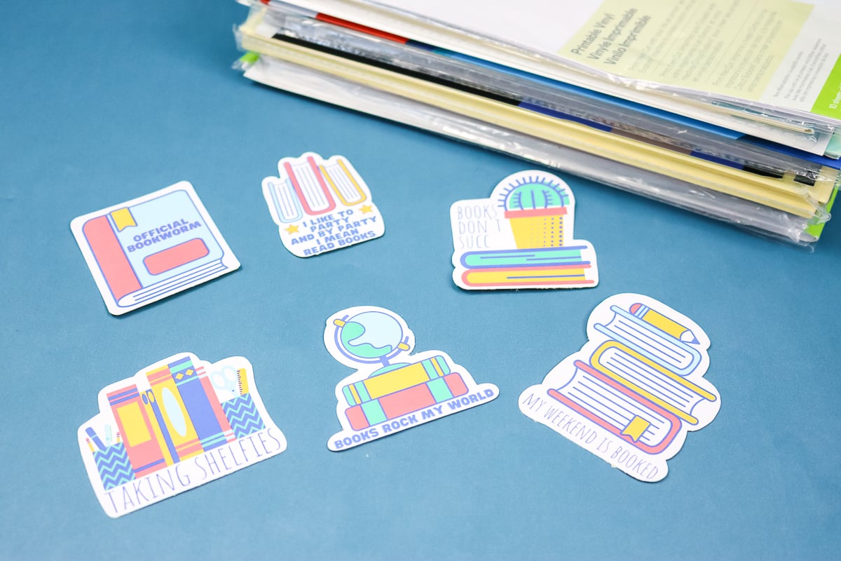 DIY Outdoor Stickers with Waterproof Sticker Paper - Angie Holden