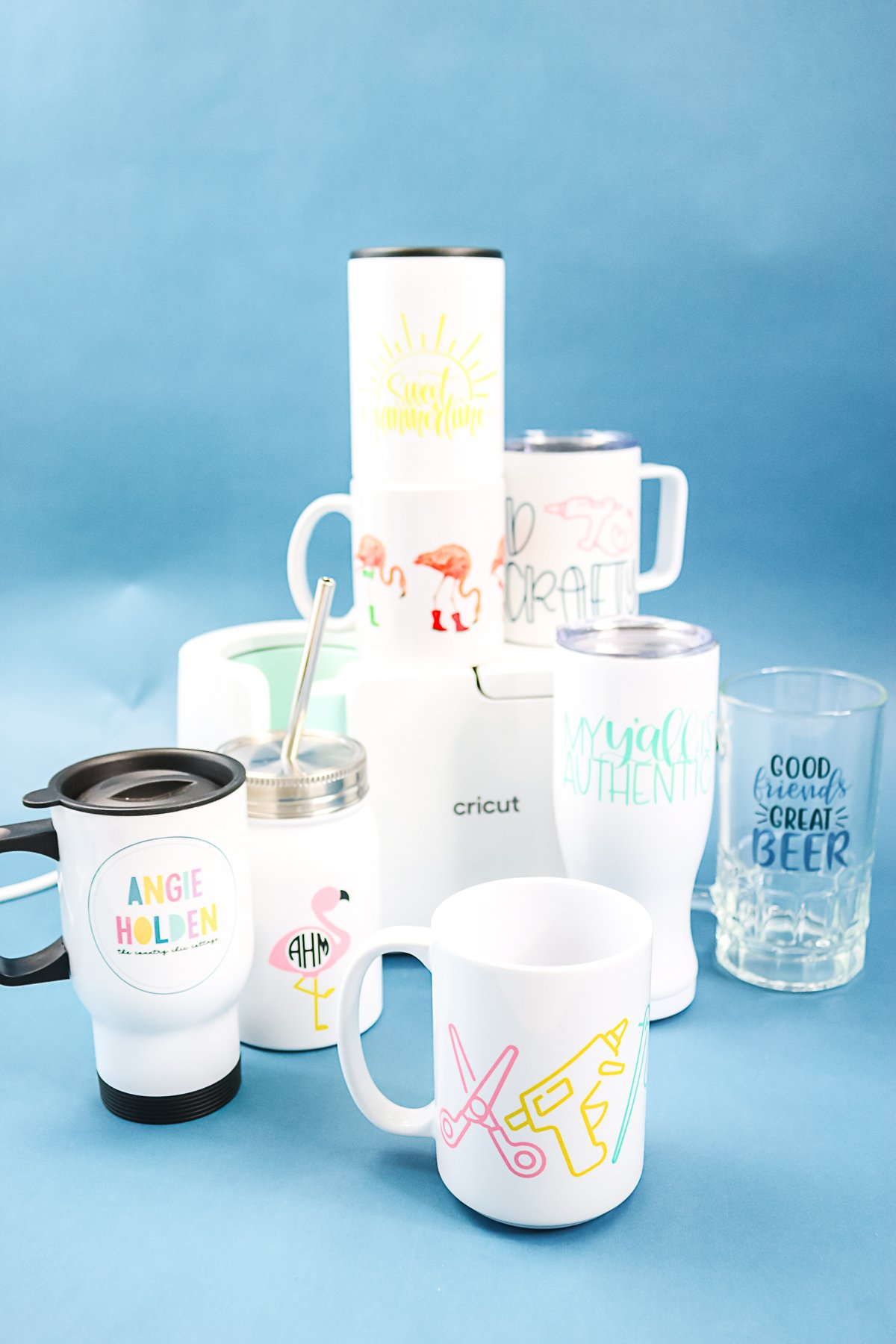 Tumblers in the Cricut Mug Press and Other Blanks - Angie Holden