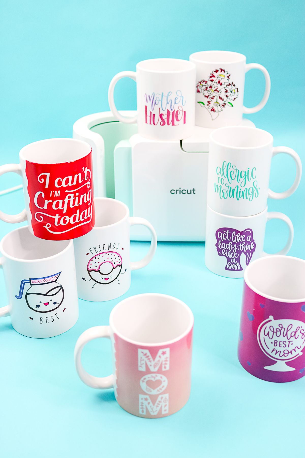 Using infusible ink pens and markers with the Cricut mug press and