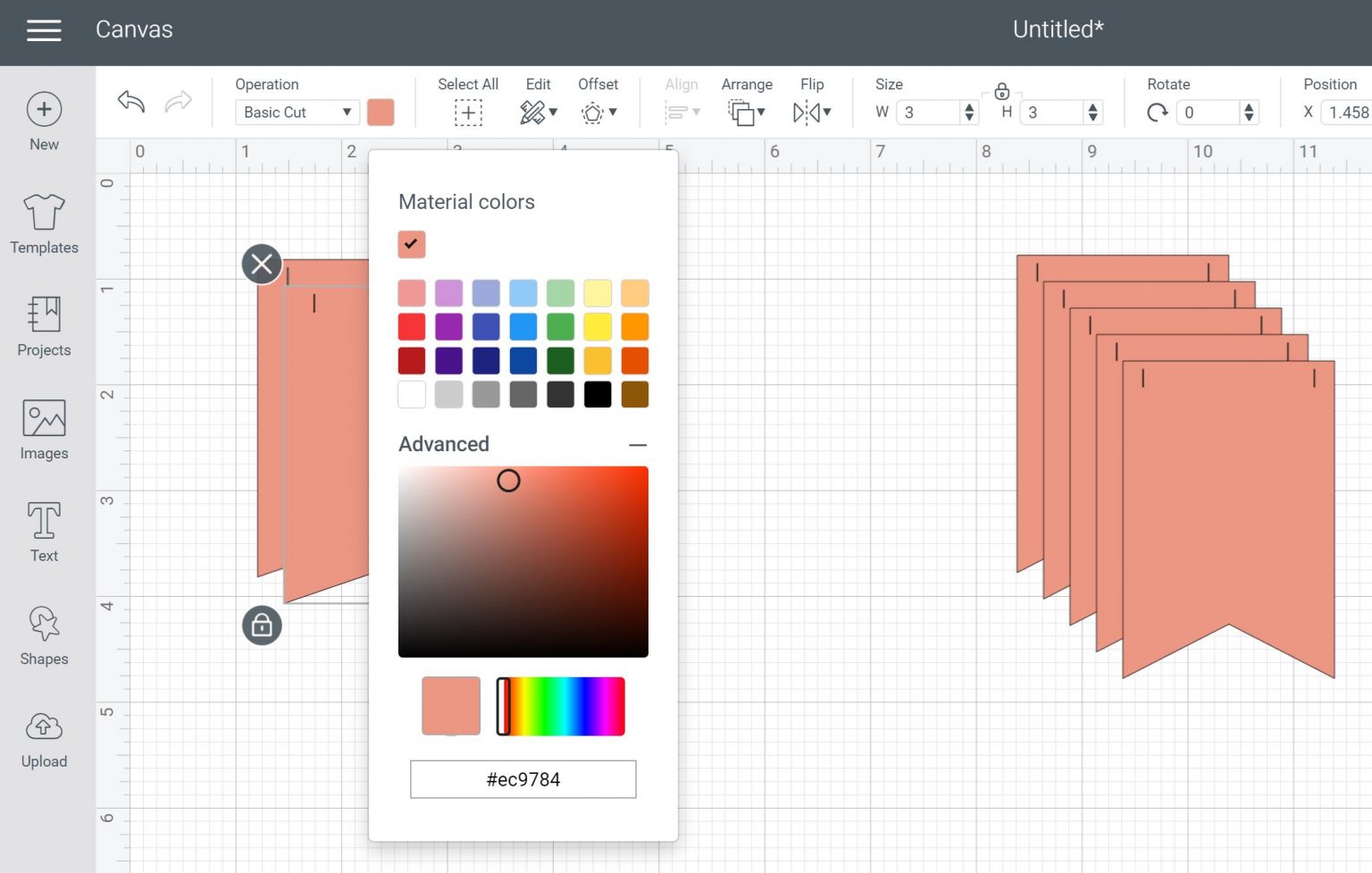 Cricut Banner Easy Paper Banner For Beginners Angie Holden The   Picking Custom Material Colors In Design Space 1536x977 