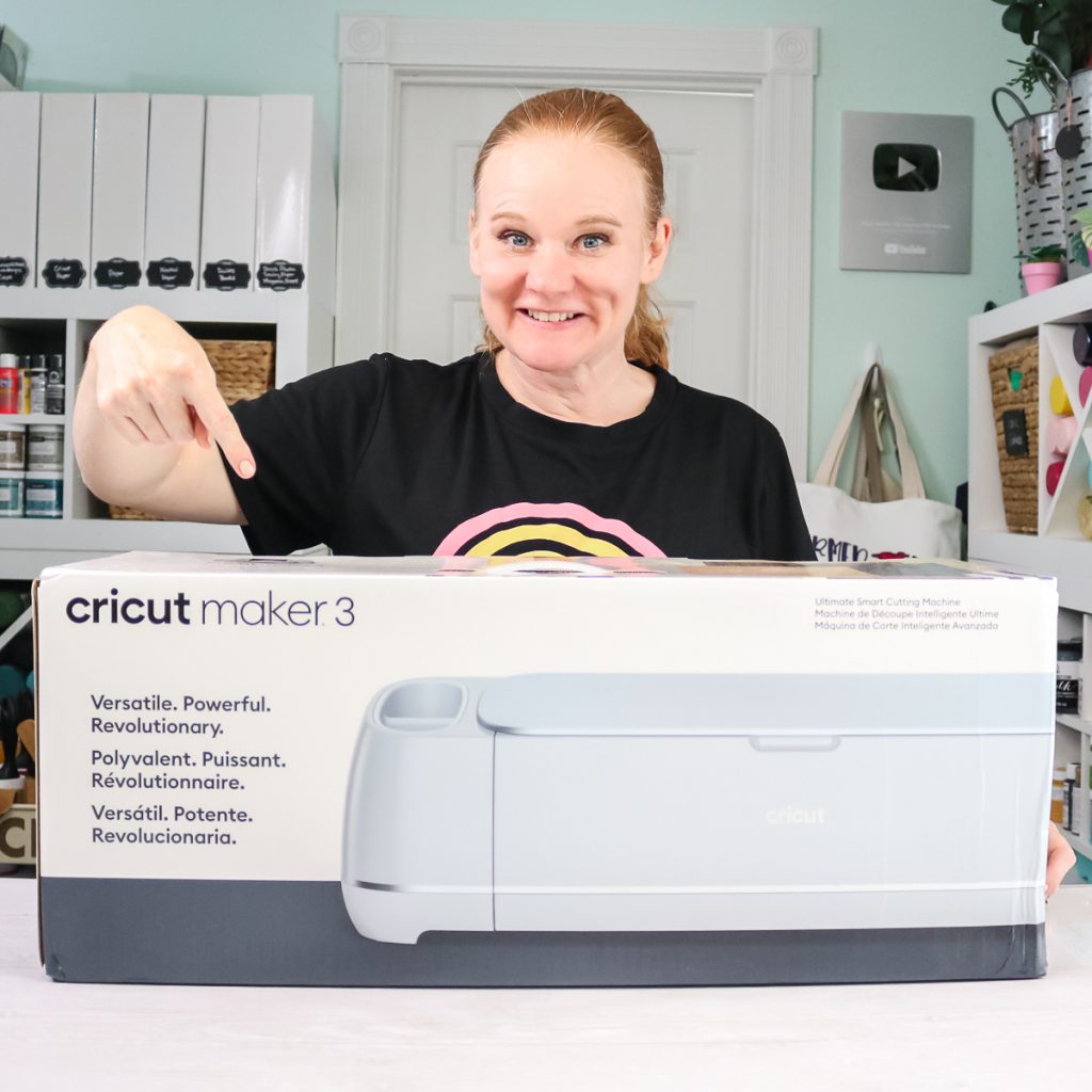 cricut maker 3 in a box with angie holden