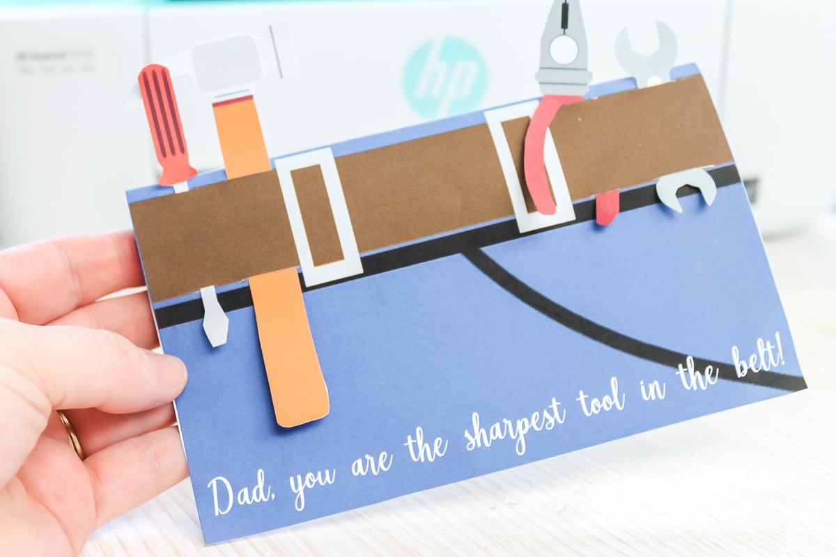 tools father's day card