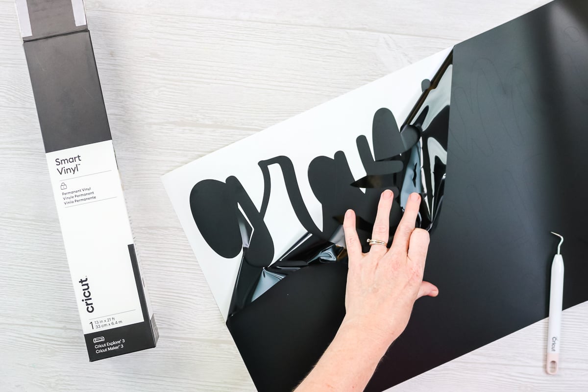 Cricut Bulk Smart Vinyl Removable Monochrome Bundle - Black, White 21ft
