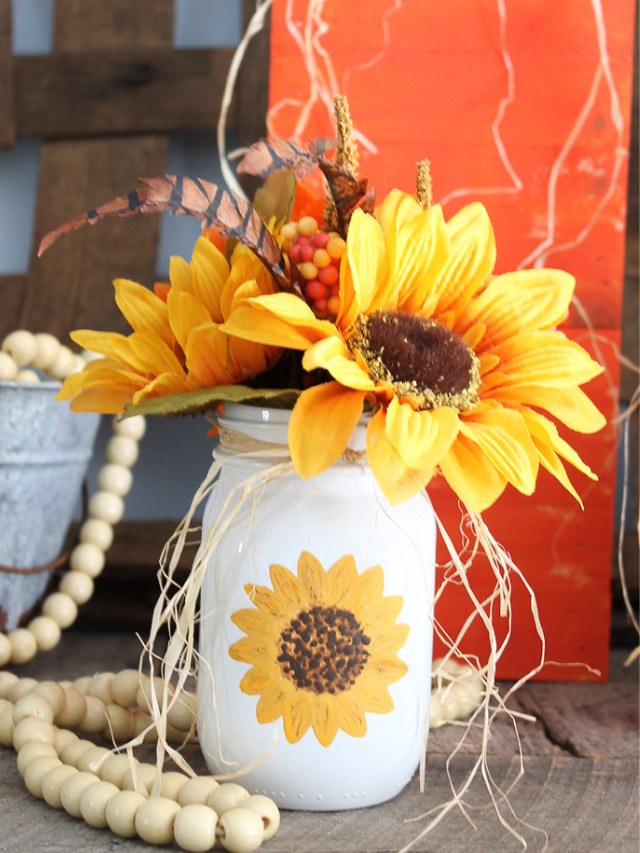 How to Paint a Sunflower for Beginners Story - Angie Holden The Country ...