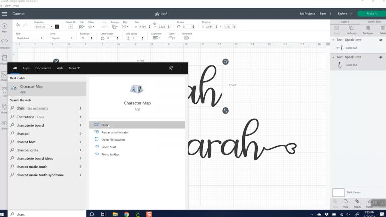 How to Use Glyphs in Cricut Design Space - Angie Holden The Country ...