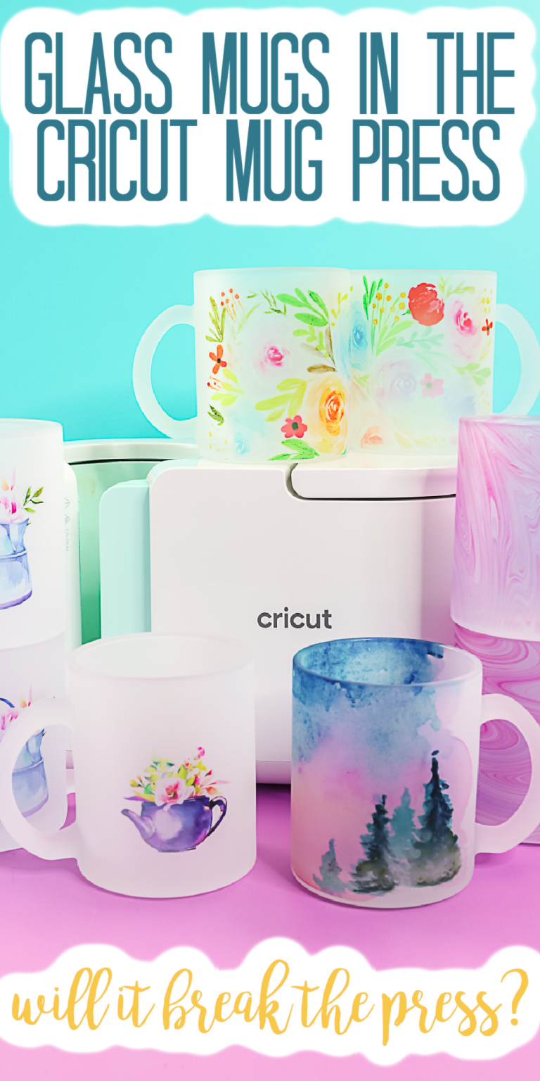 Glass Mugs in the Cricut Mug Press: Do They Work? - Angie Holden The ...