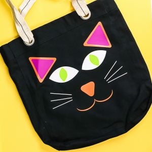 cat trick or treat bag