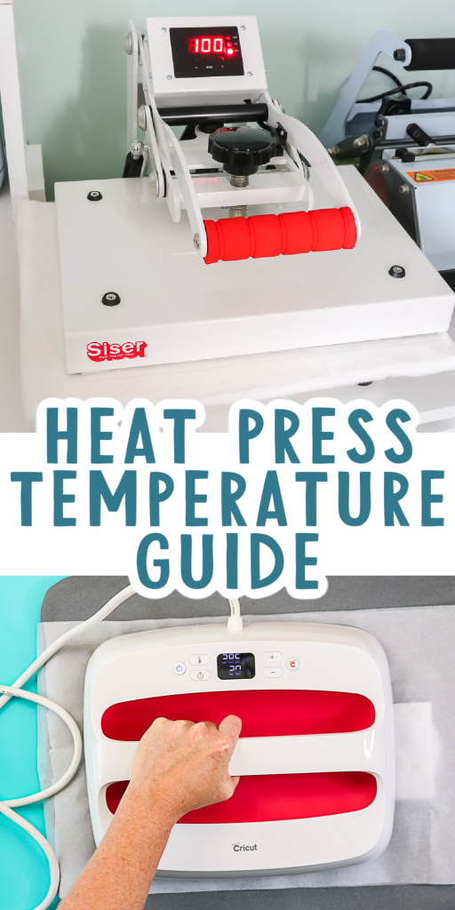 Cricut Time And Temperature Chart - Heat Press Guide