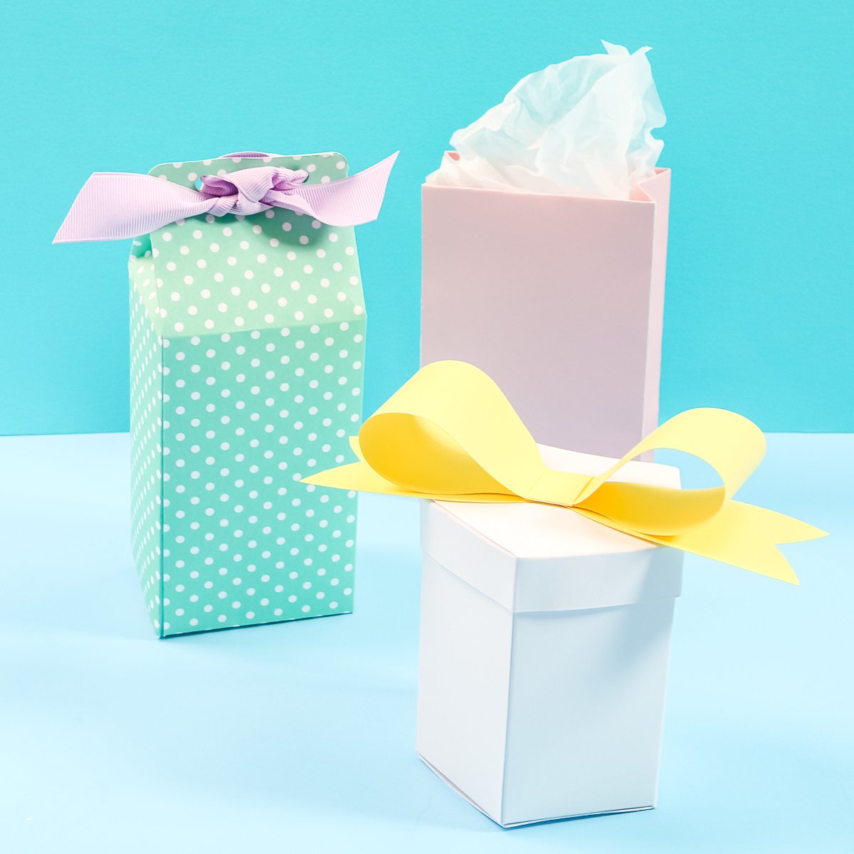 rectangle gift box template