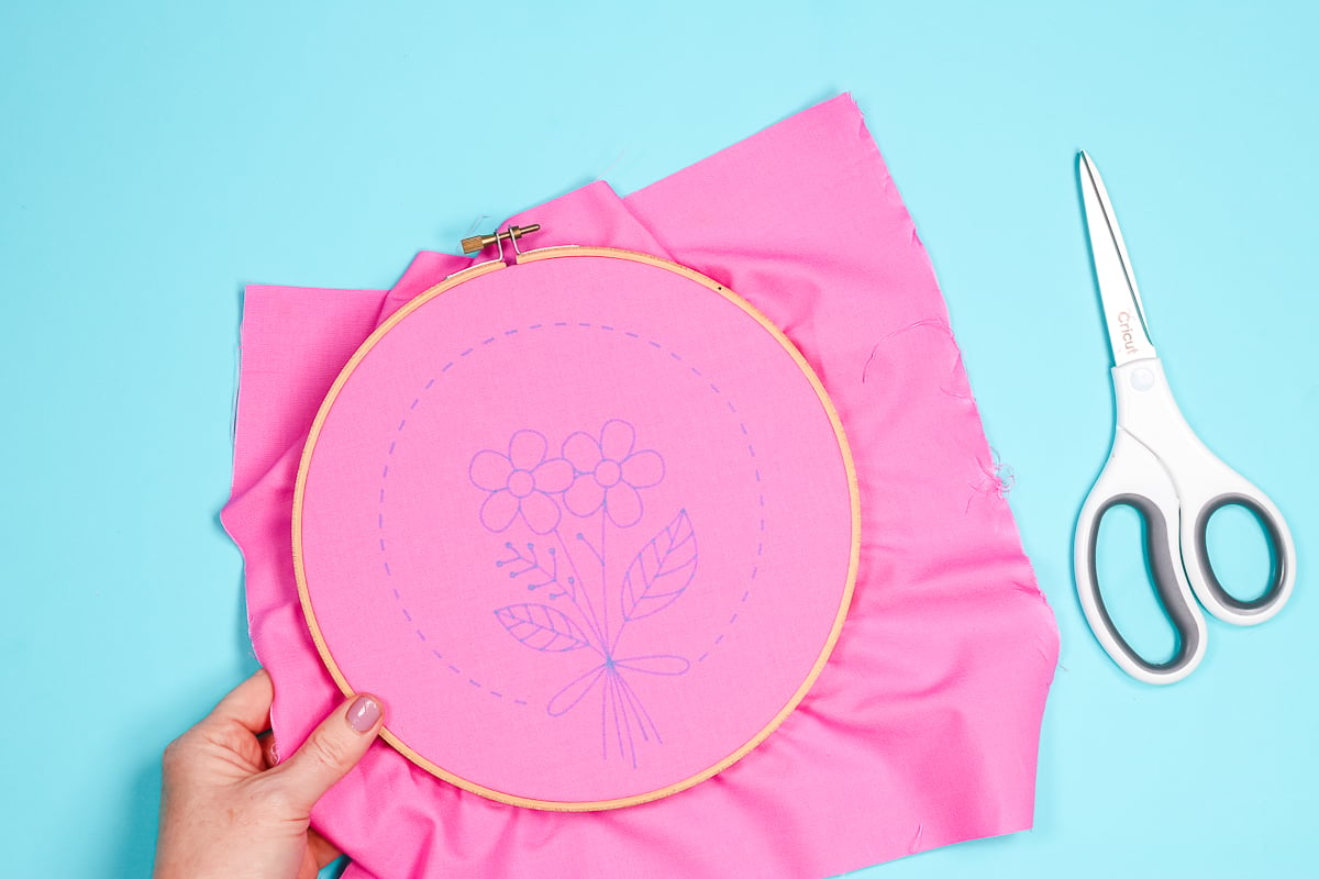 How To Transfer An Embroidery Pattern With Label Paper And A Home