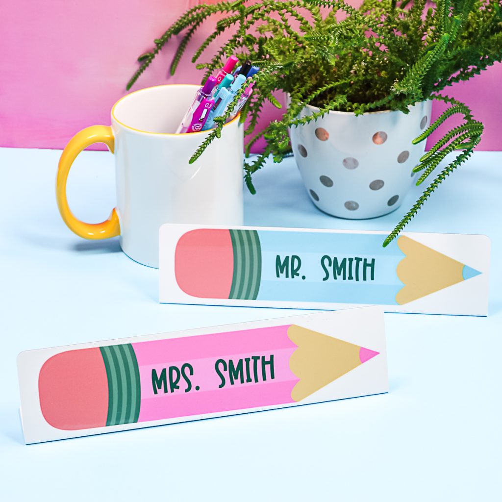 DIY Desk Name Plate with Sublimation