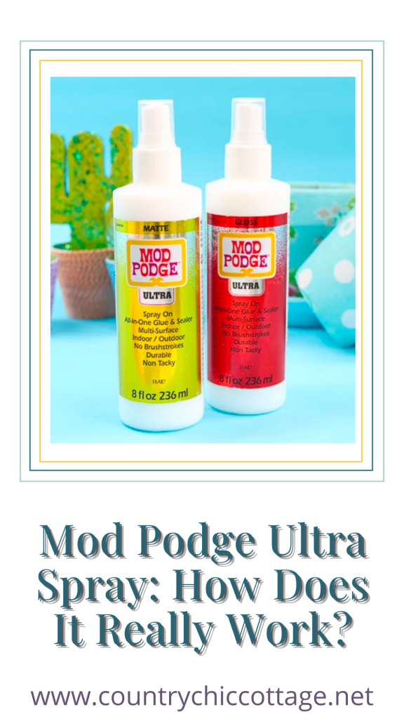 Mod Podge Ultra Spray: How Does It Really Work?