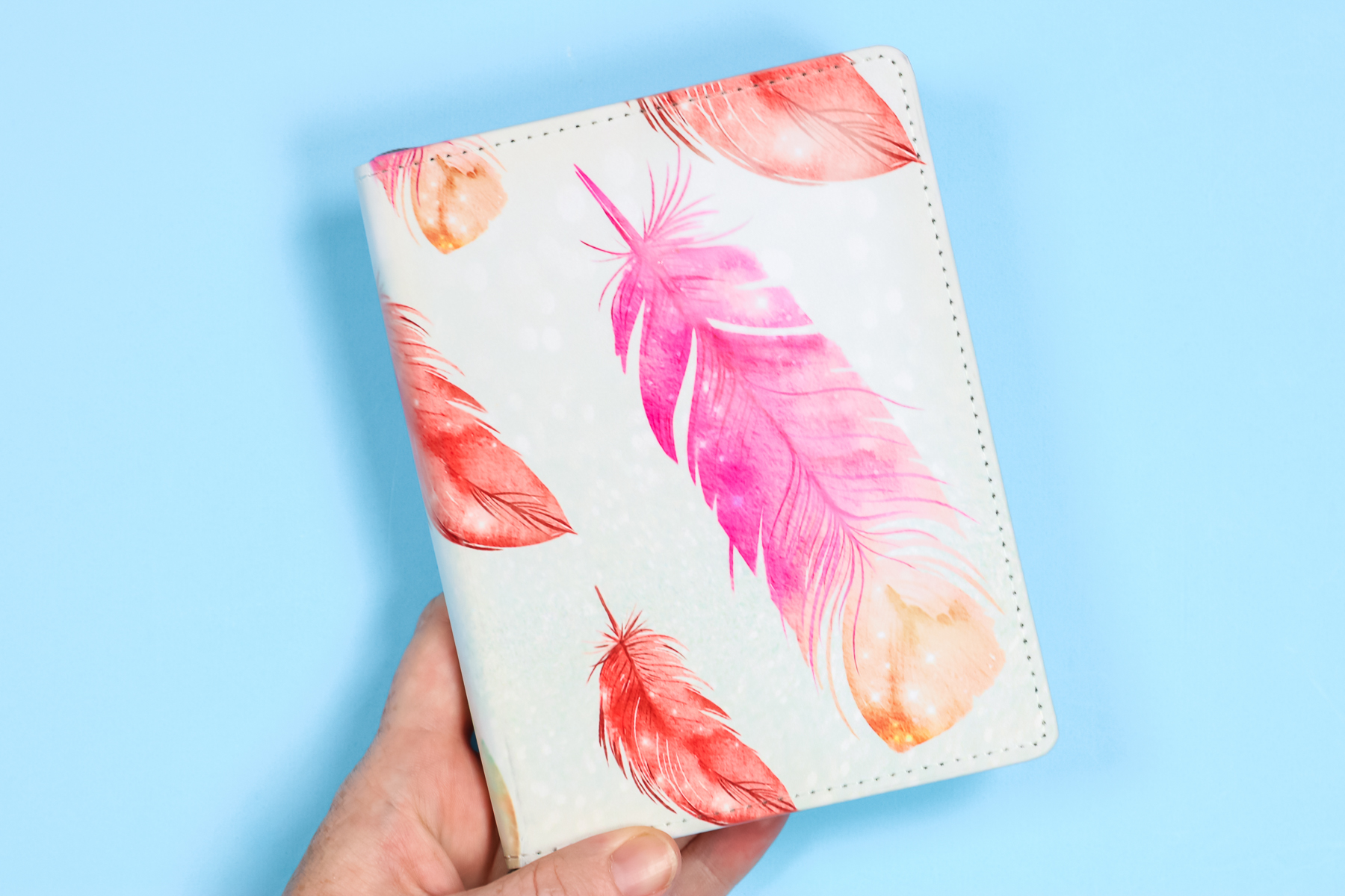 Plastic Sublimation Notebook with Side Cover