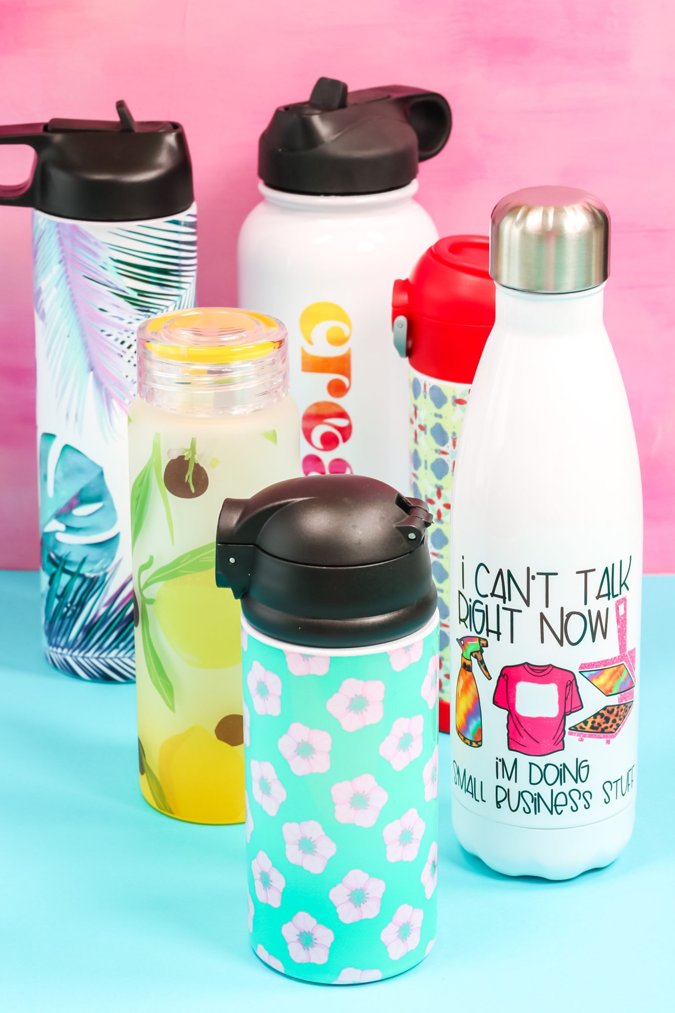 The Best Way to Make Sublimation Water Bottles - Angie Holden The Country  Chic Cottage