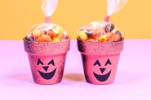 The Best Way to Make Halloween Flower Pots - Angie Holden The Country ...