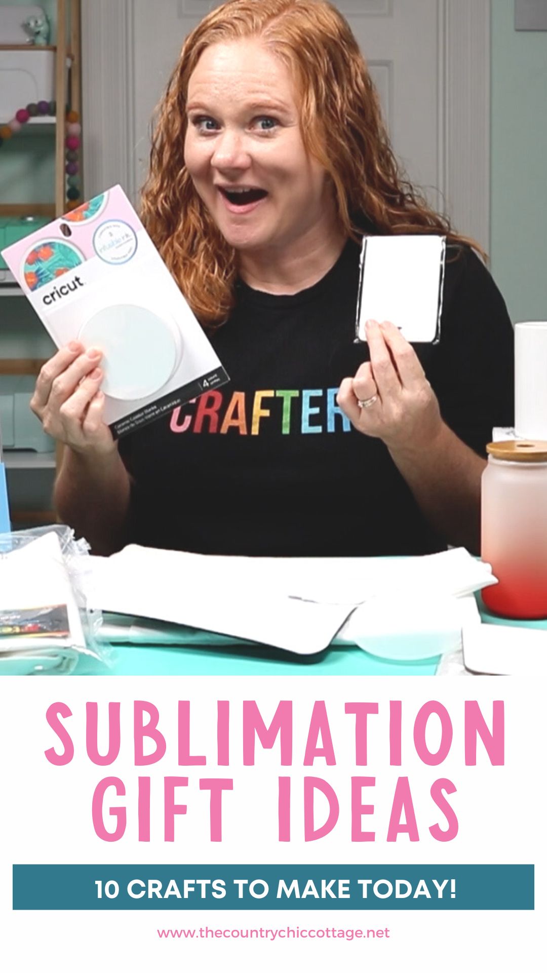 How to Make Sublimation Keychains - Angie Holden The Country Chic