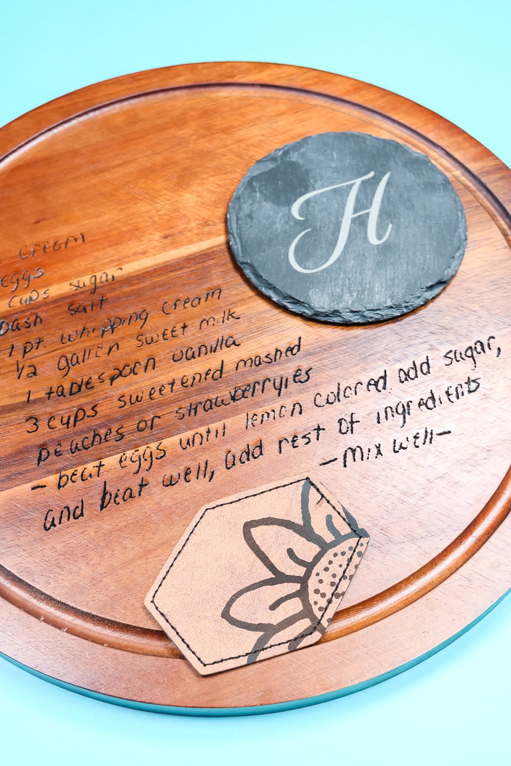 How to Etch Slate with a Cricut Machine - Angie Holden The Country