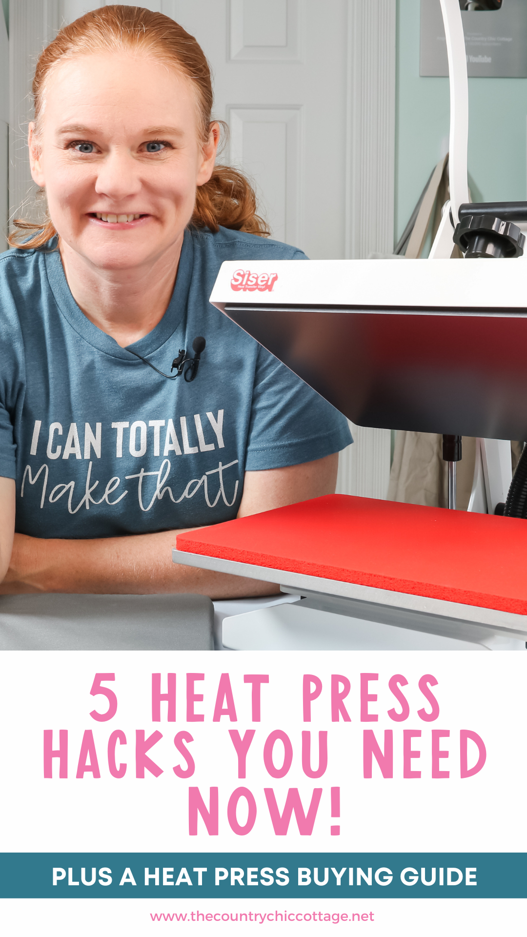 Heat Press Versus EasyPress: Which One Do You Need? - Angie Holden The  Country Chic Cottage