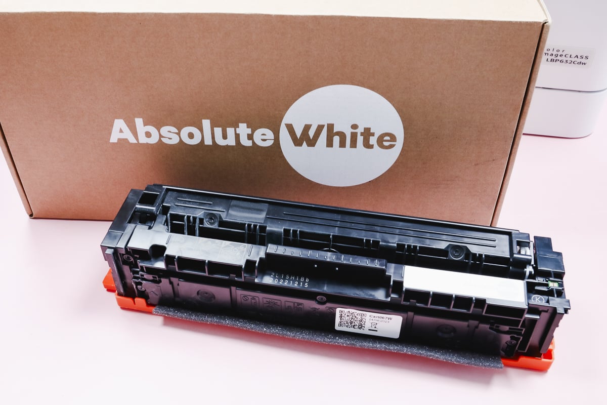 absolute white toner cartridge