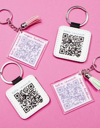 how to add a qr code to a keychain-1