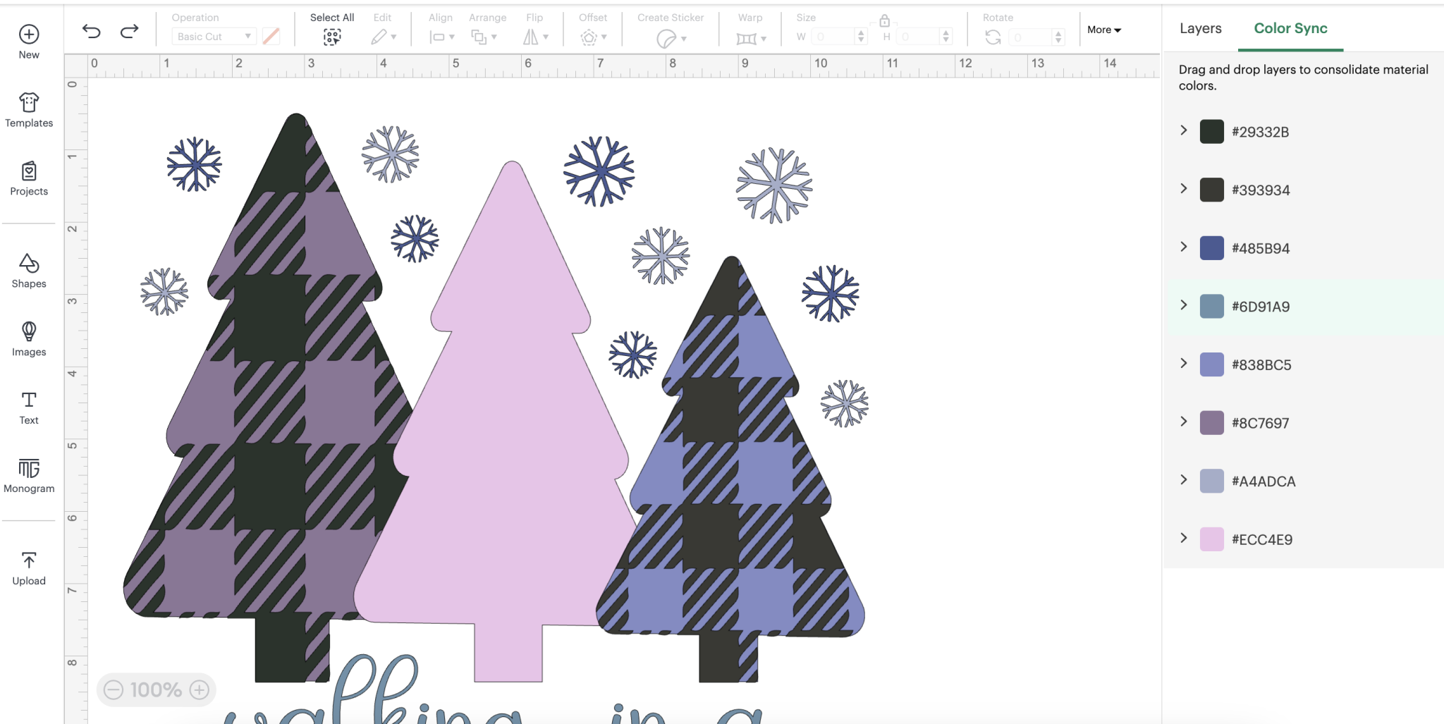 Winter Wonderland sweatshirt design.